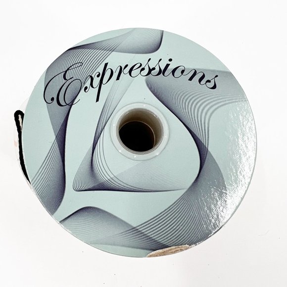 NEW Wired Ribbon Halloween Sugar Skull Day of the Dead White Multicolor 2.5" - Picture 3 of 4